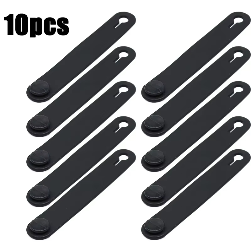 1-6Pcs Motorcycle Rubber Frame Securing Cable Wiring Harness Power Cord Tie Clutch Line Brake Ties Elastic Fix Accessories: MULTI