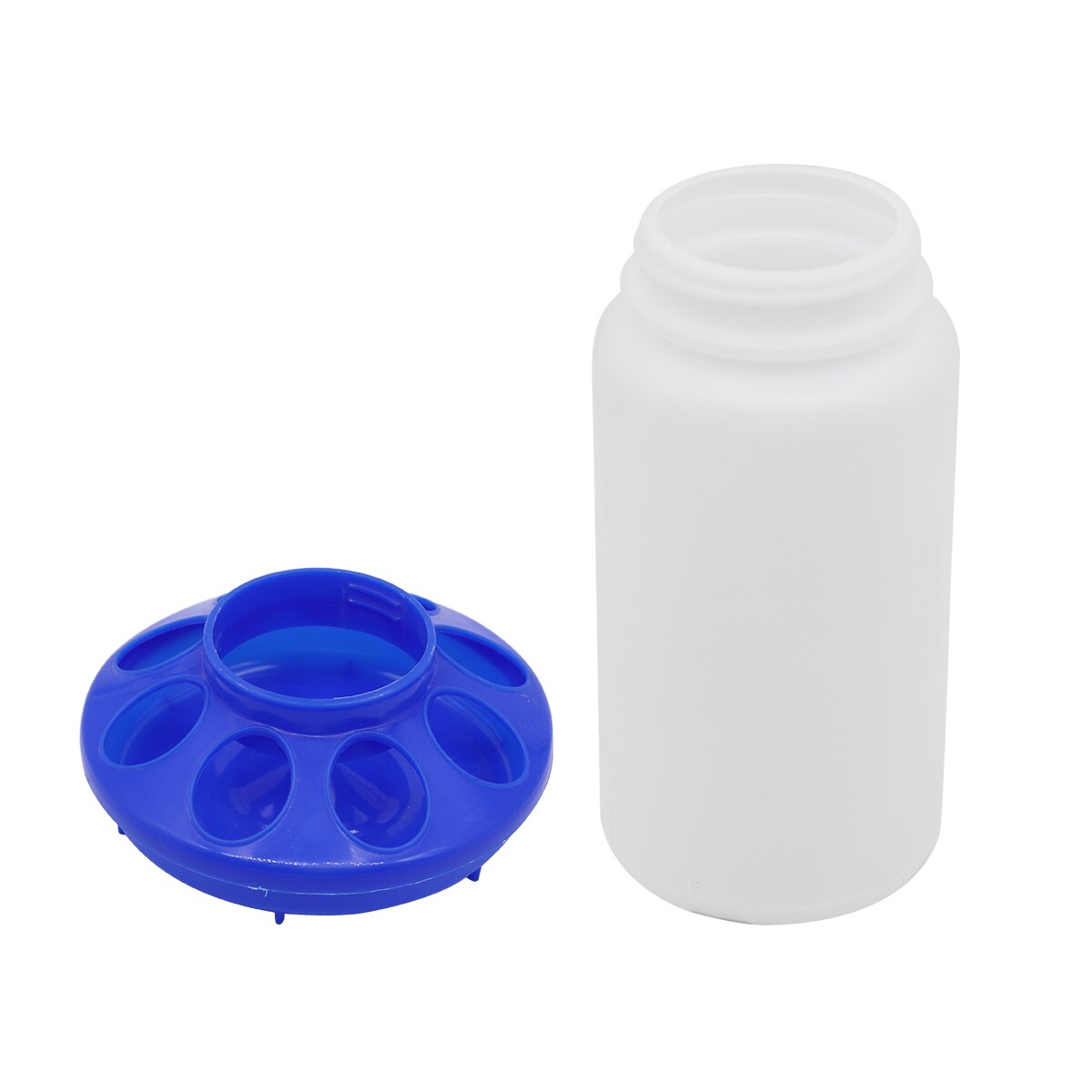 1 L Poultry Chicken Bird Food Water Bucket Feeder Tools Quail Pheasant Feed Bucket Poultry Farming Animals Feed Equipments