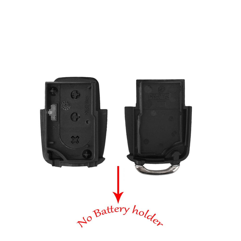 Keyyou para vw golf 4 5 passat b5 b6 polo touran para seat para skoda chave 2/3 botões da aleta escudo chave do carro fob sem lâmina