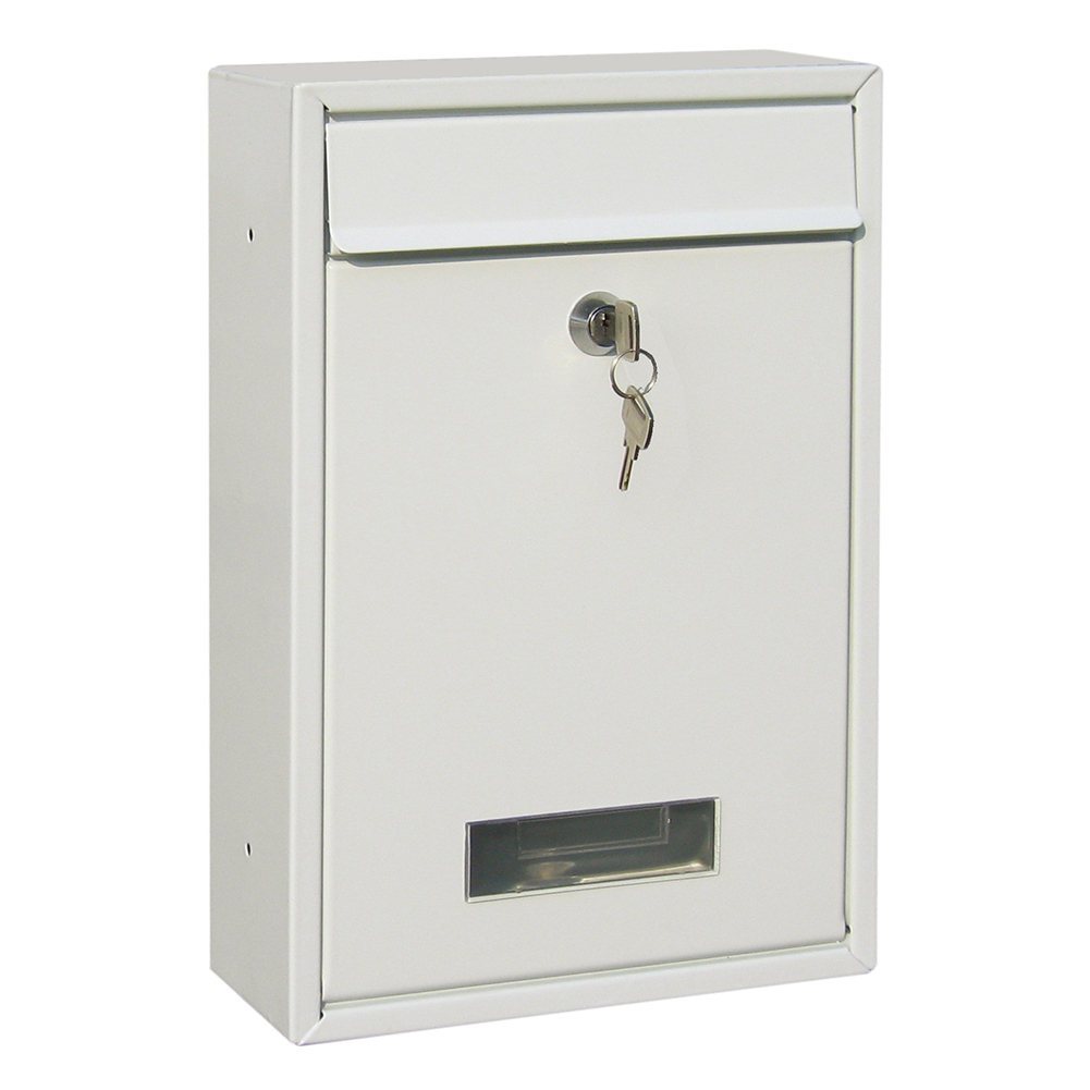 Outdoor Lockable Wall Mounted Hanging Iron Post Letter Box Mailbox with Key Password Mailbox Outdoor Letterbox Outdoor Wall Box