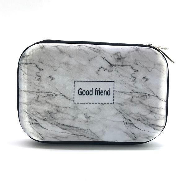 Pennfodral i marmor pennfodral för skolan papelaria estuches para el colegio etui pensil box kawaii trousse scolaire stylo: D eva