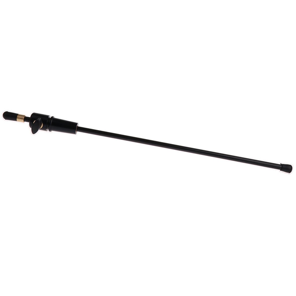 Tooyful Kohlenstoff Cello Endpin Tailrod Cello Unterstützung Halten Werkzeug für Cellist Leistung Praxis Zubehör Schwarz 63cm