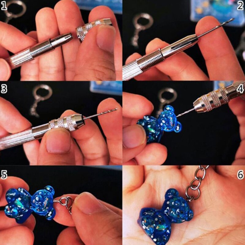 220 sztuk breloczek z łańcuszkiem Jump Rings śruba szpilki z oczkiem zestaw do żywicy DIY rzemiosło