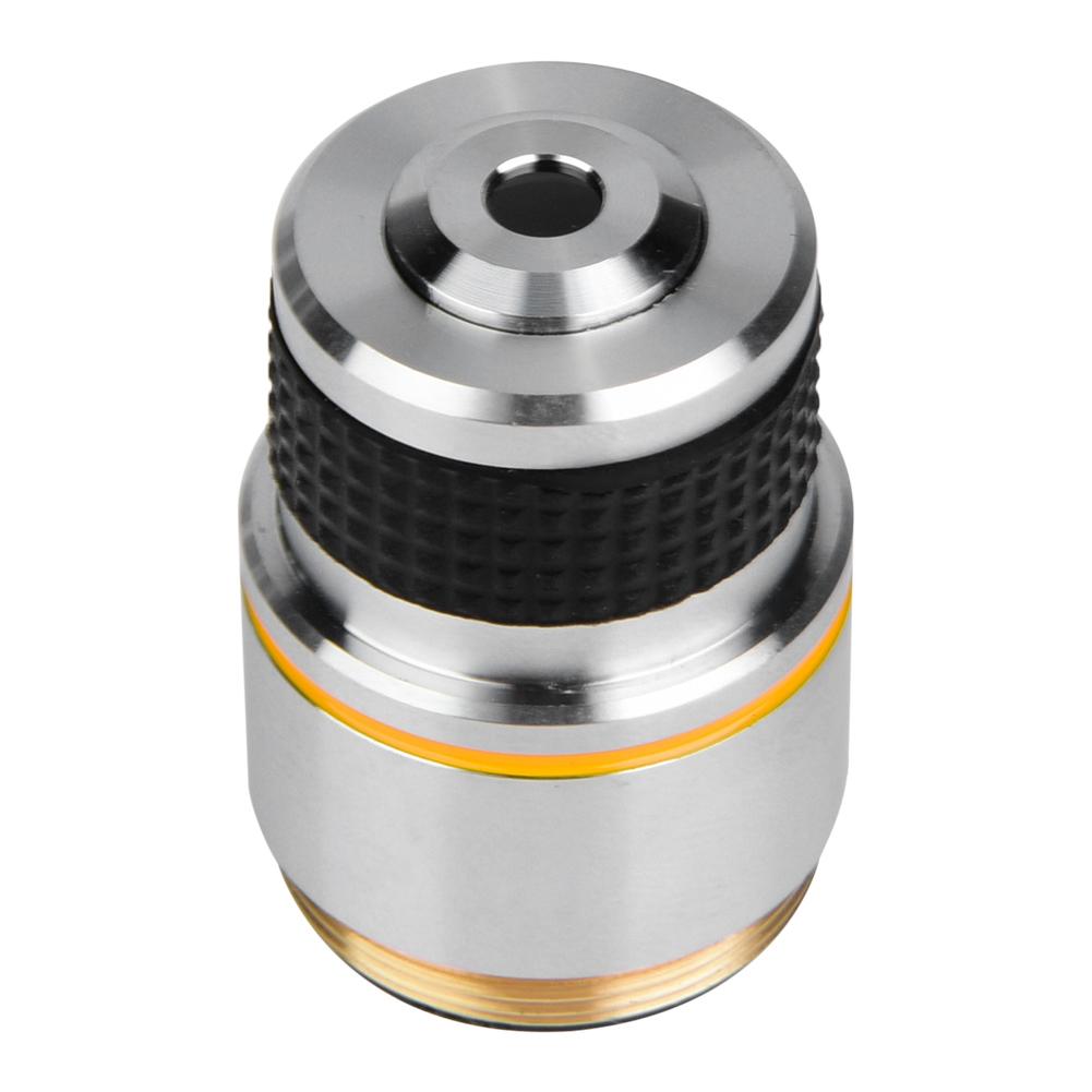 1 pcs Portable 10X 185 Biological Microscope High Accuracy Achromatic Objectives Lens 160/0.17