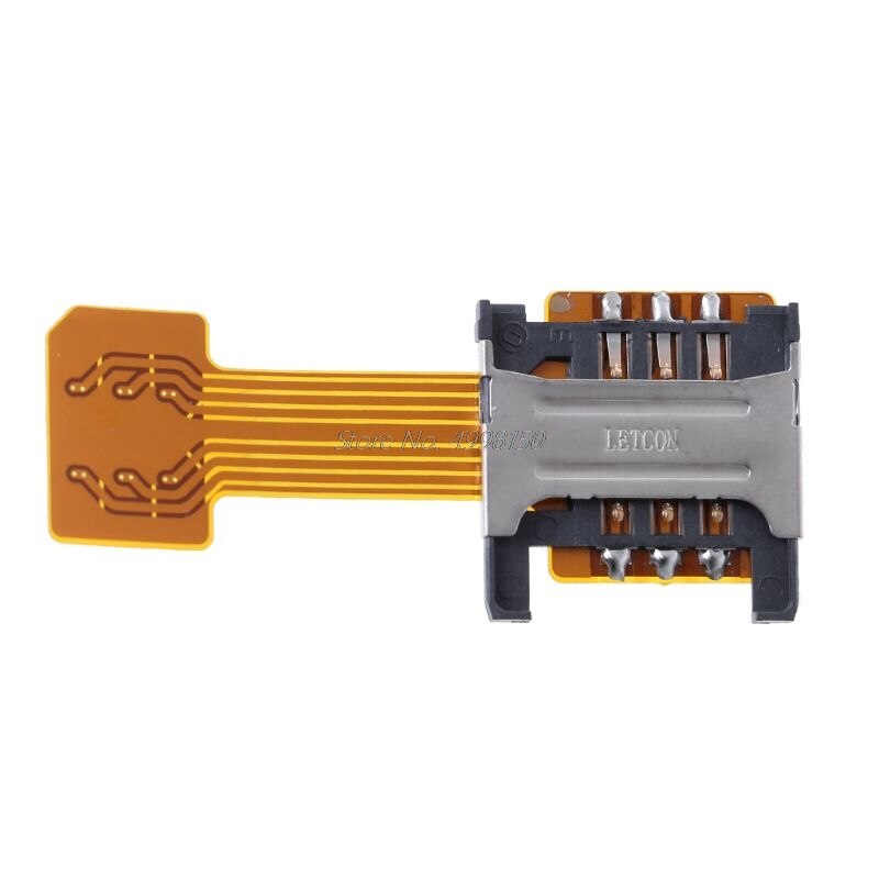 Double Double carte SIM Micro SD adaptateur pour Android téléphone Extender Nano Micro directe: 3