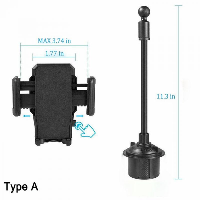 Universal kopholder telefon mount bil sugekop justerbar universal mount holder til telefon bil mobiltelefon mobil smartphone support: Skriv en