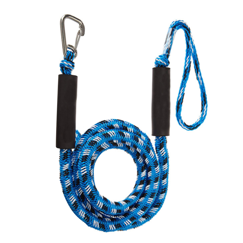 Cuerda elástica para amarre de barco, cuerda de acoplamiento de 4-5,5 pies, flotador de espuma, accesorios para barcos de pesca, 1/2 paquetes: 1pcs blue