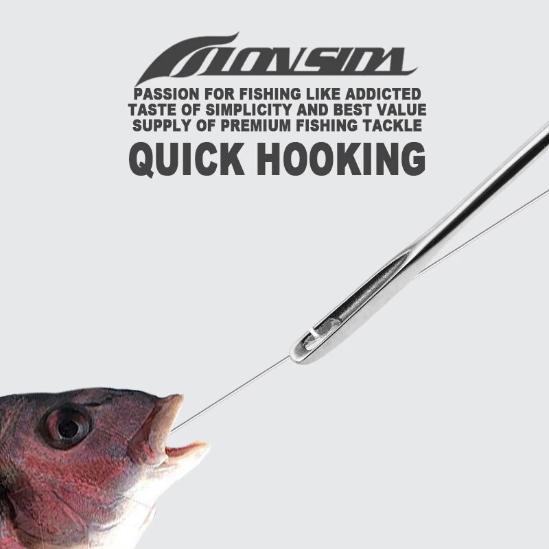 2024 Vissen Unhook Blind Poke Deep Throat Onthaak Roestvrij Stalen Handvat Vissen Haak