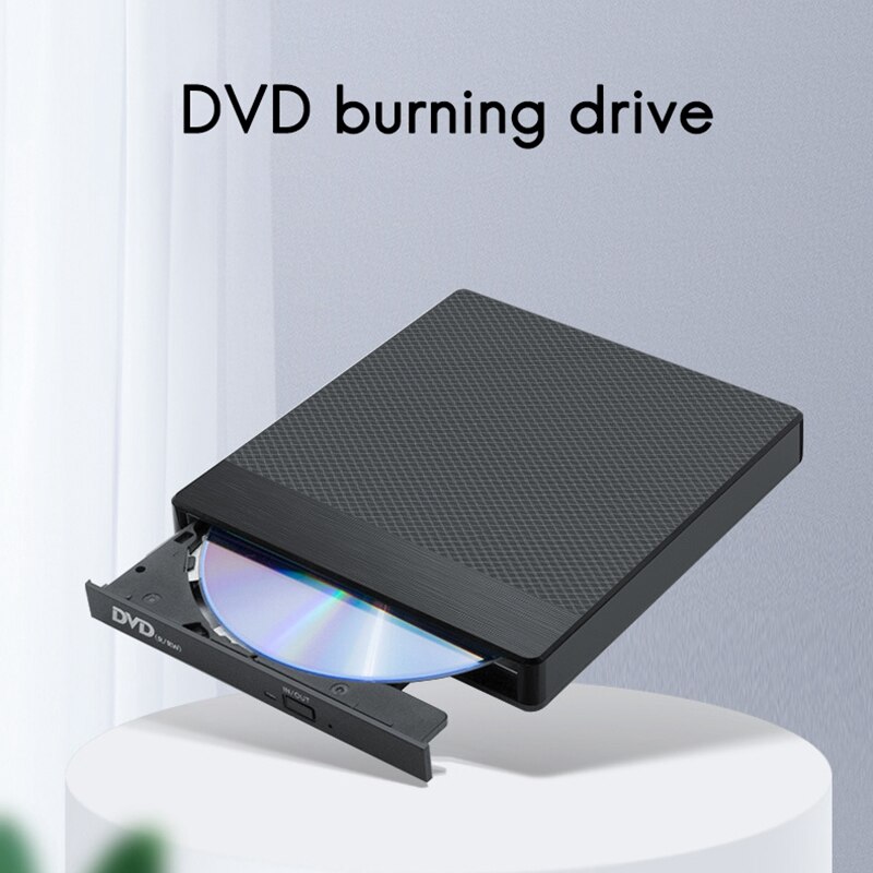 Usb Externe Optische Drive Dvd Brander Met Hub Cd (24X) Dvd (8X) disc Lezen En Brander Computer Mobiele Optische Drive
