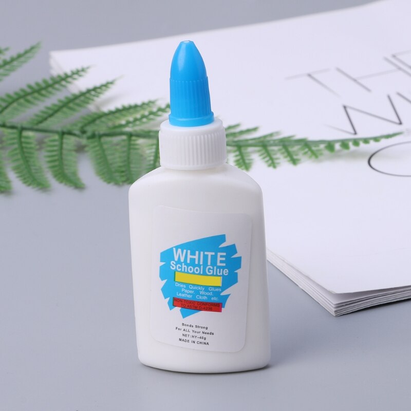 White Glue Liquid Washable Sticker Super Strong Bond Paper Craft School Office Adhesives Stationery