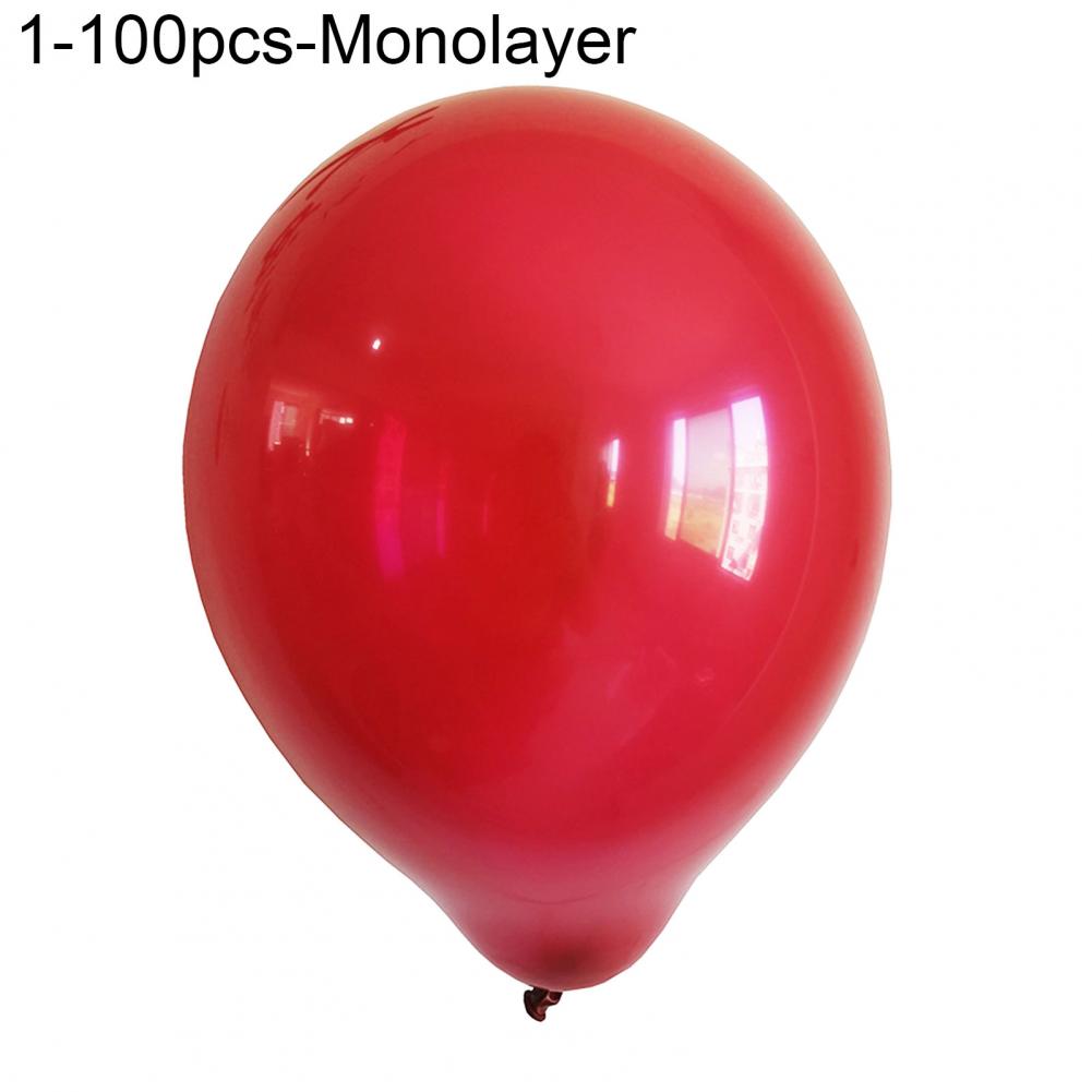 50/100szt. okrągły kształt serca balon lateksowy propozycja ślubna walentynki wystrój pokoju z okazji urodzin Ballon dzieci niemowlę prysznic: 1