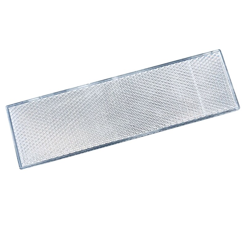 White Red Warning Reflective Safety Plate Tape Reflector Stickers For Car Truck