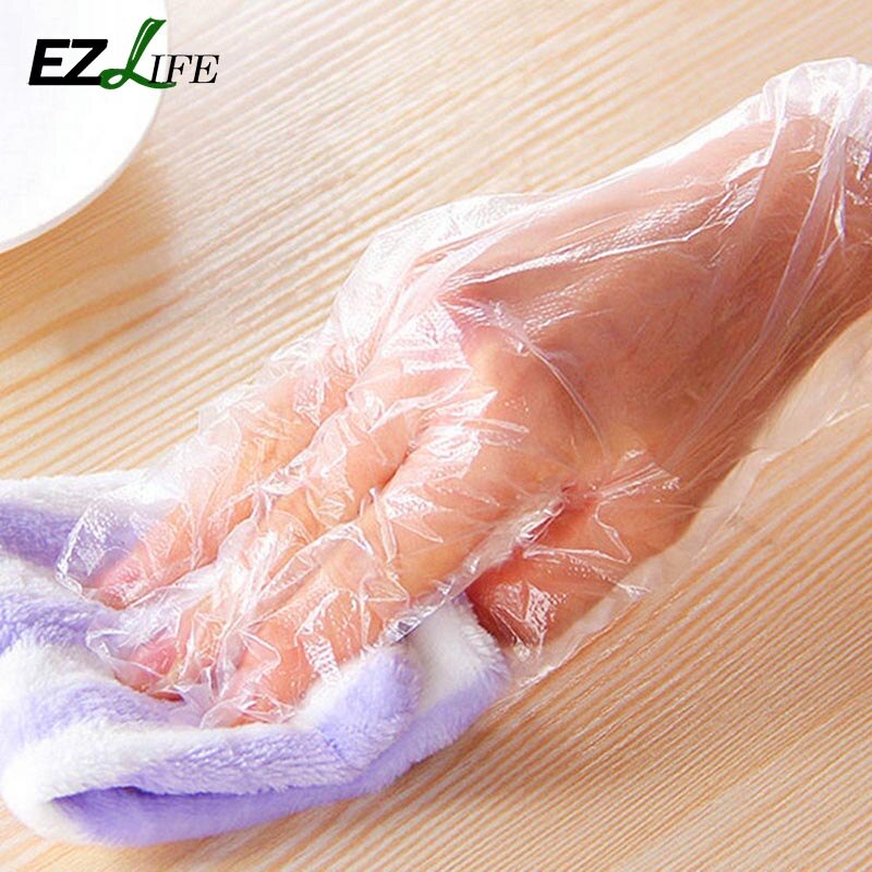 100/50 Pc Einweg Handschuhe Gastronomie Lebensmittel Klasse Geschirr Gastronomie Schönheit Handschuhe Küche Reinigung