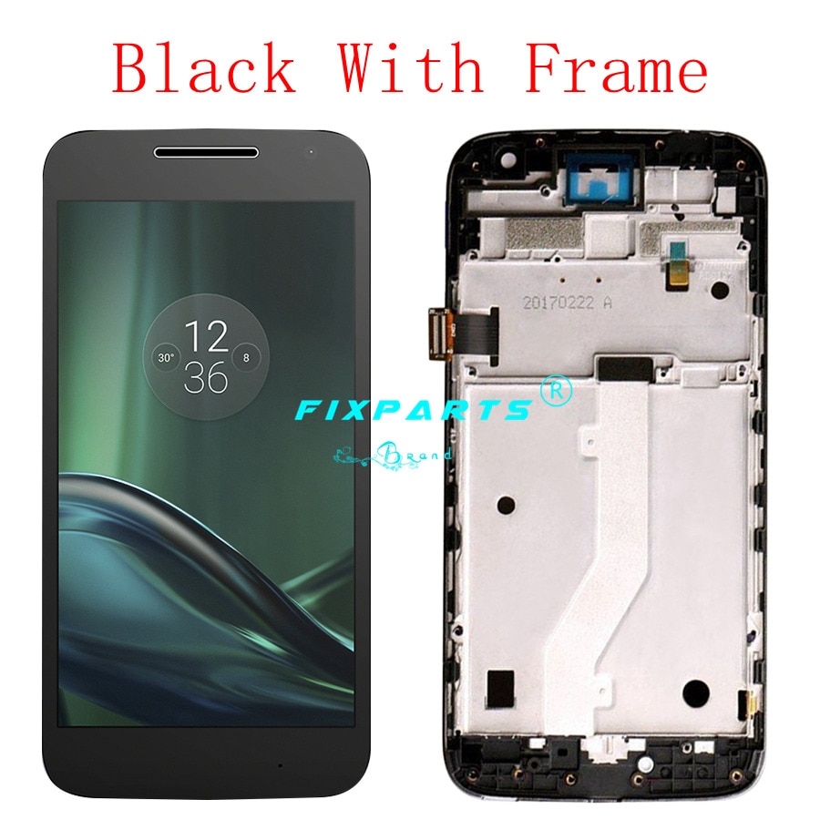 For Motorola MOTO G4 PLAY LCD Display Touch Screen Digitizer Assembly Xt1601 Xt1602 XT1603 Xt1604 5.0" For MOTO G4 Play LCD