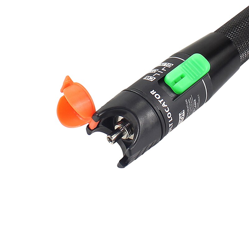 30mW VFL Optical Fiber Cable Tester, Fiber Optic Visual Fault Finder 25-30Km Range 650+10nm Red pen