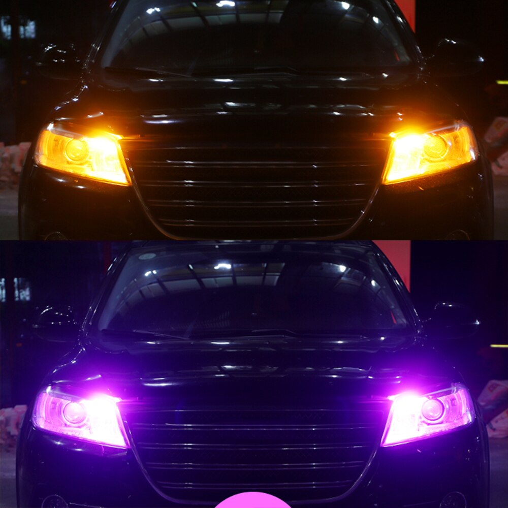 1 set rgb  t10 w5w 3535 10 smd rf lysande färgglad för bil led markeringslampa positionsljus med fjärrkontroll  dc 12v