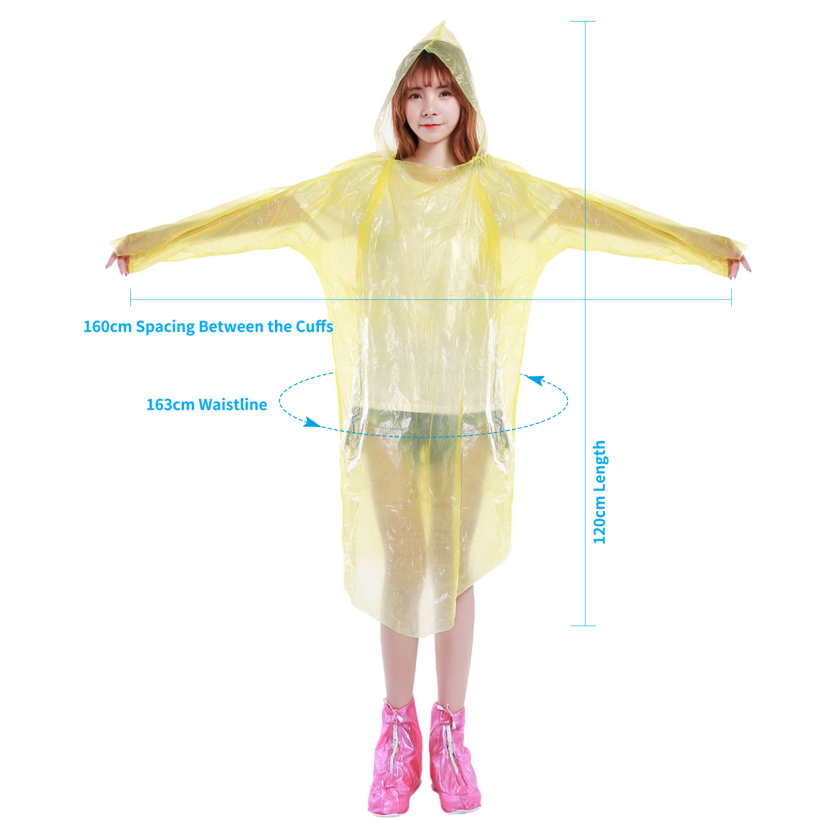 Raincoat Women Men Impermeable Waterproof Raincoat Tourism Outdoor Hiking Rain Poncho Raincoat Hooded Disposable Rain Coat