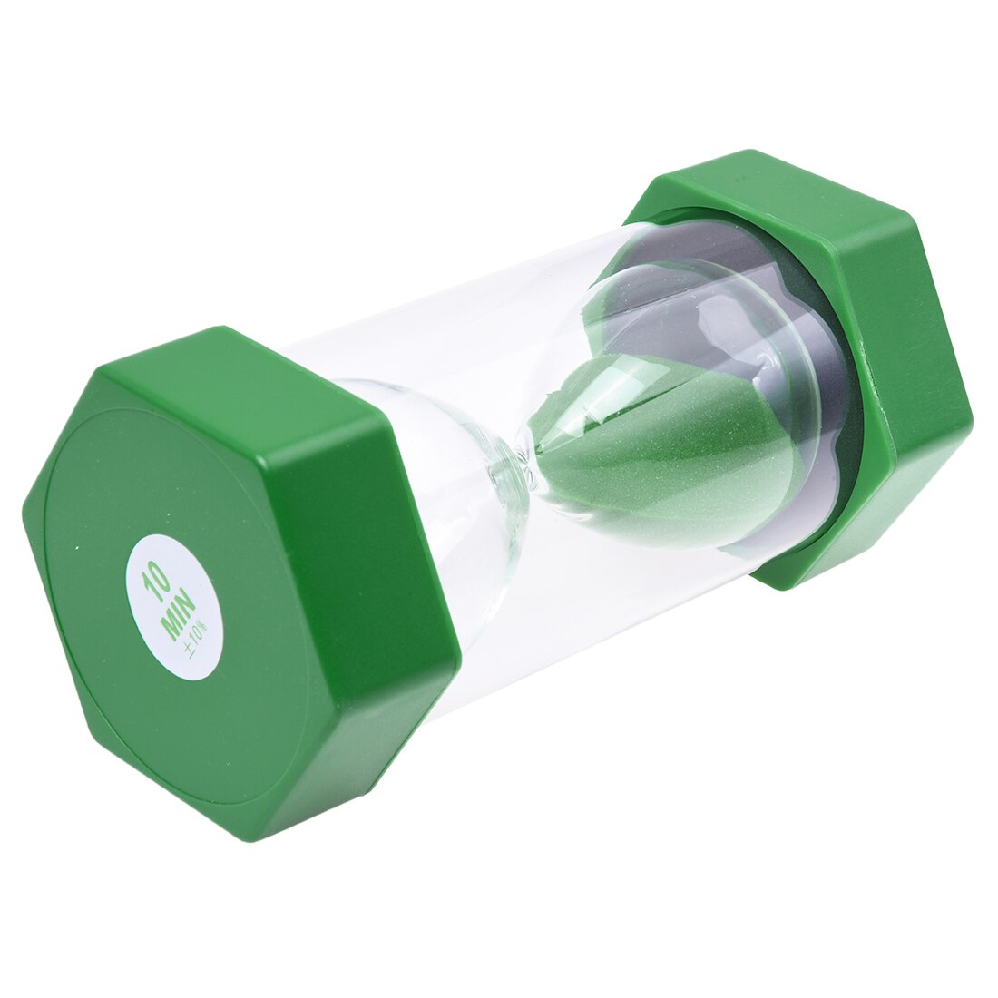 Security hourglass sand timer 10 minutes Green