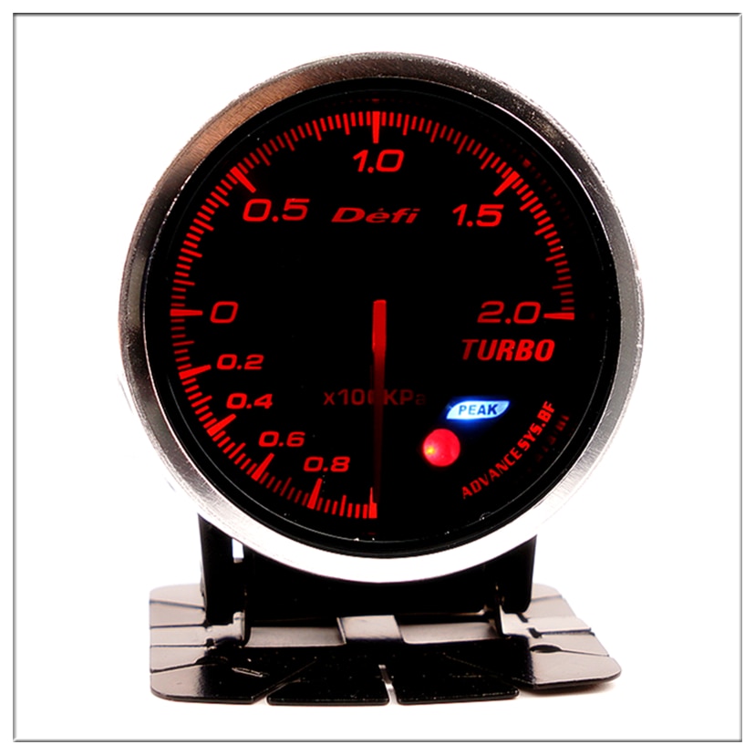 Defi Boost Gauge for honda city civic 1999 2001 2005 2006 ek accord 7 Auto Boost Pointer turbo pressure Meter 60mm