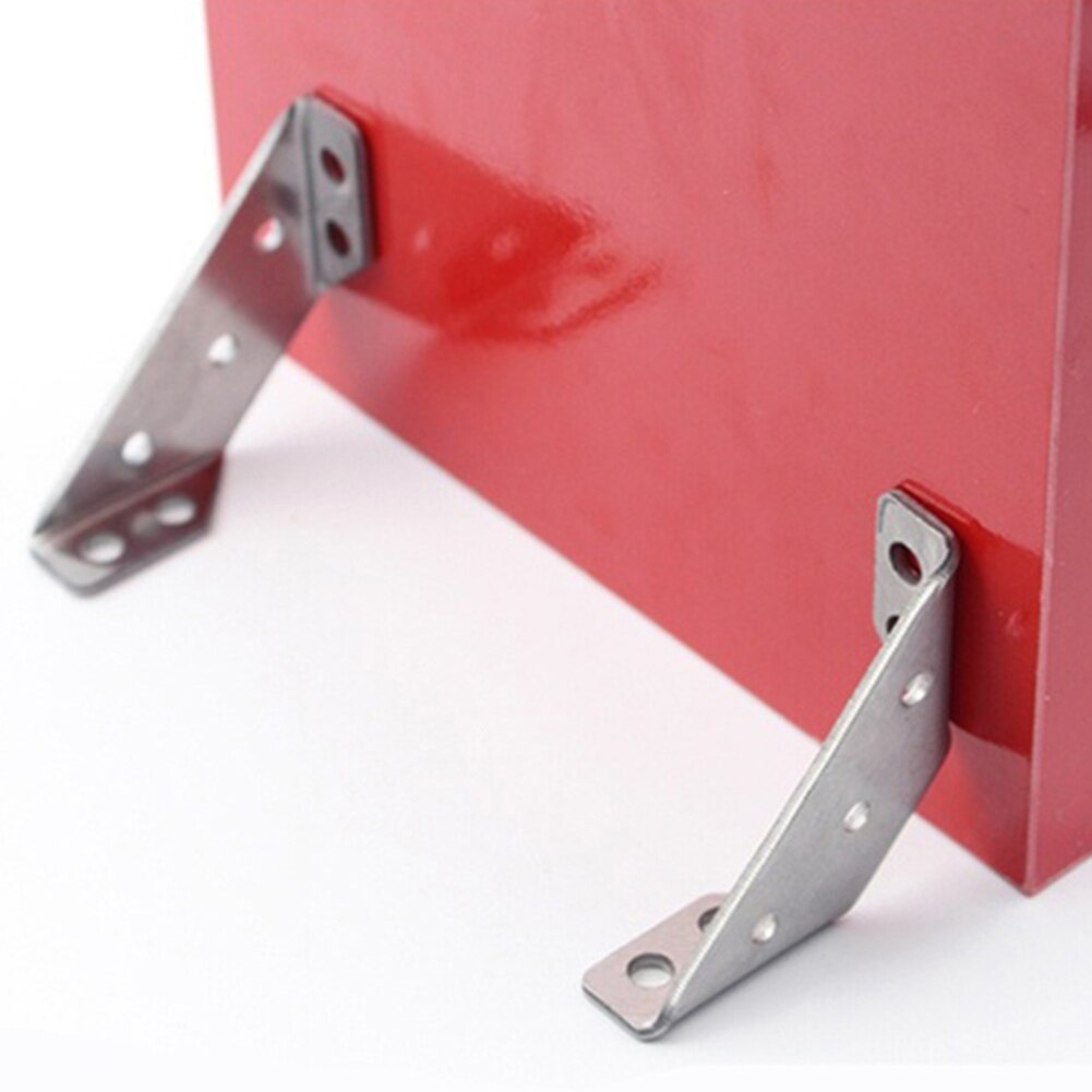 Stainless Steel L-shaped 90 Degree Angle Code Corner Bracket Furniture Hardware