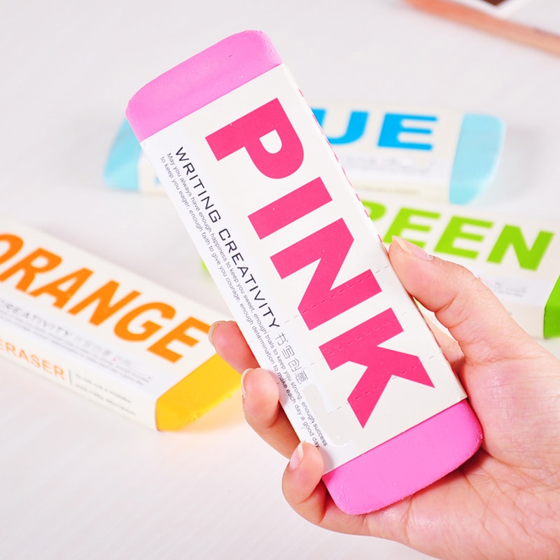 1 Pc Kleurrijke Super Enorme Resin Rubber Gum Voor School Briefpapier Kantoorbenodigdheden