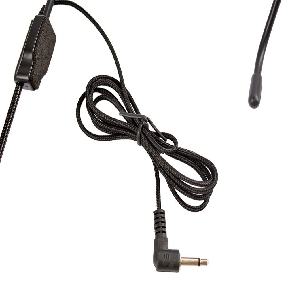 1PCS Pratical External Voice Collar Clip Mic Speaker Mike Wired Headset Microphone Portable and Easy to Use