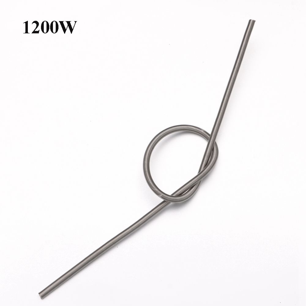 Cable de resistencia para estufa eléctrica, elemento calefactor de 220V, 300/500/600/800 W, máximo 600C, 1 unidad: YELLOW