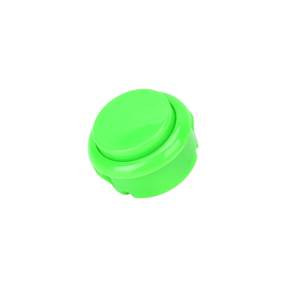 1 STKS Ronde arcade Drukknop Ingebouwde jog voor DIY arcade controller 6 Kleuren: green