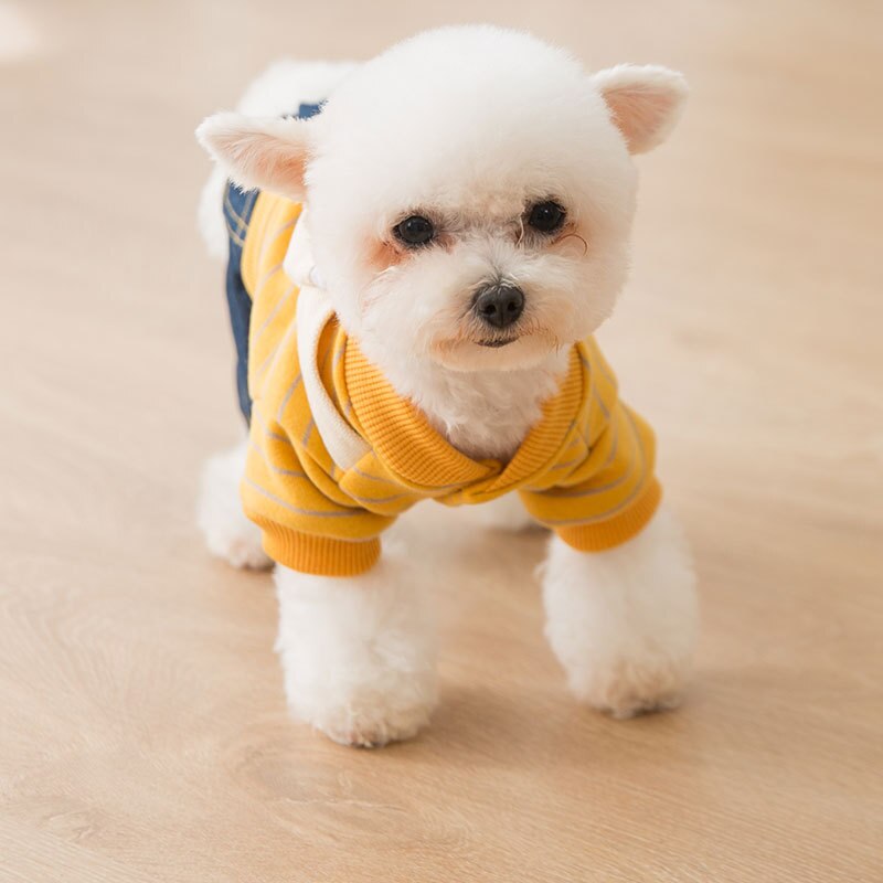 Winter Hond Kleren Huisdieren Outfits Jas Jas Voor Honden Warme Kleding Denim Kleding Yu-Home