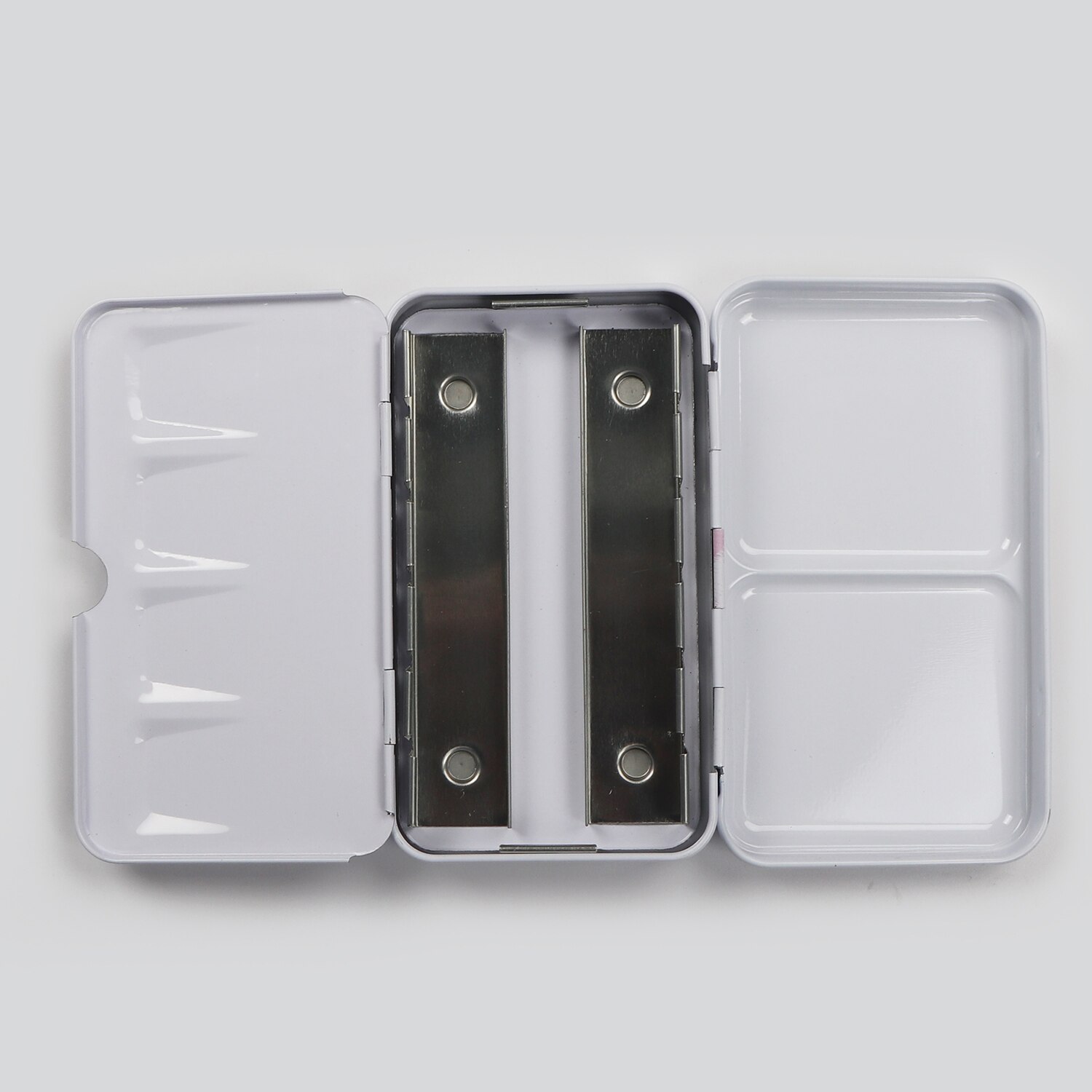 Bianyo Aquarel Half Pan Tray Blikken Doos Lege Refil Water Kleur Palet Schilderij Verf Lade Voor Kunstenaar Schilderen Leveringen