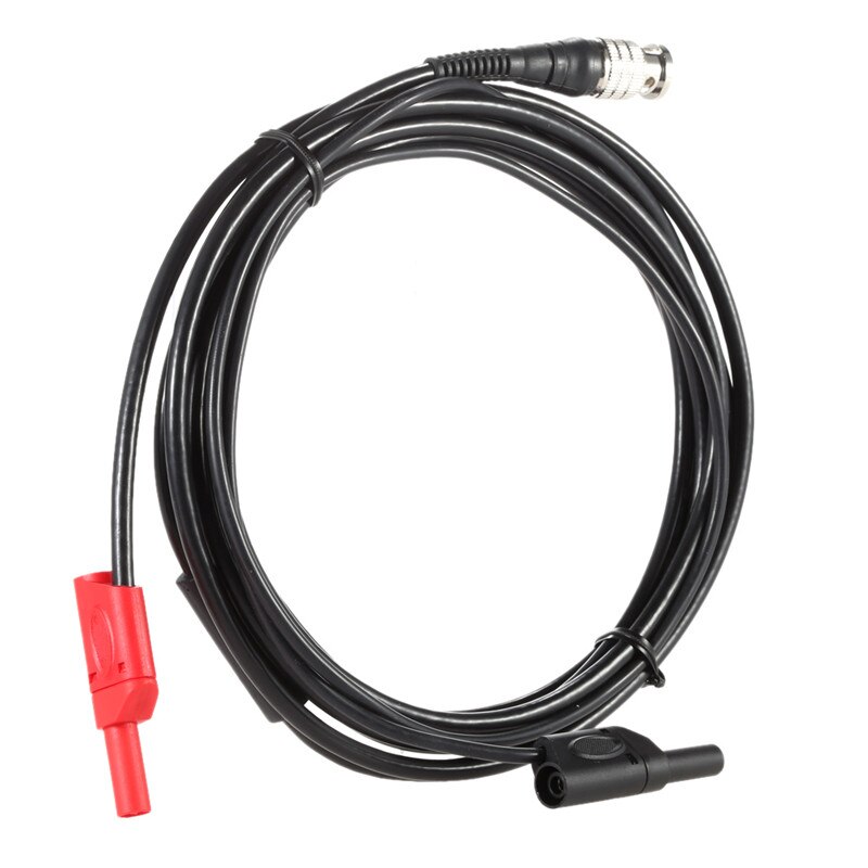 Hantek Oszilloskop Sonden Auto Prüfung Kabel HT30A BNC zu Banane Adapter Dual Banane Kopf Mehrzweck Prüfung Linie 1008C 6074Sein 2D72