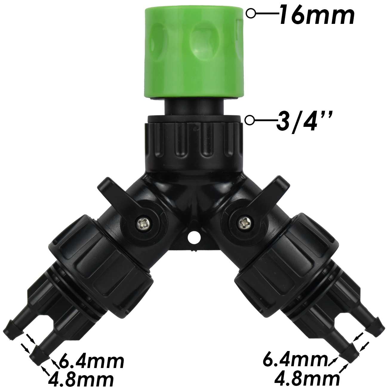 KESLA Tuin Micro Druppelirrigatiesysteem Kit 1/4 ''Dripper Sprinkler Automatische Watering Kit voor Pot Bonsai Balkon Kas: Army Green