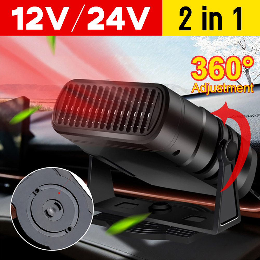 12V/24V Draagbare Auto Heaterautonomous Kachel Voorruit Voorruit Ontdooien Defogger Voorruitverluchting Elektrische Droger Carheating Fan