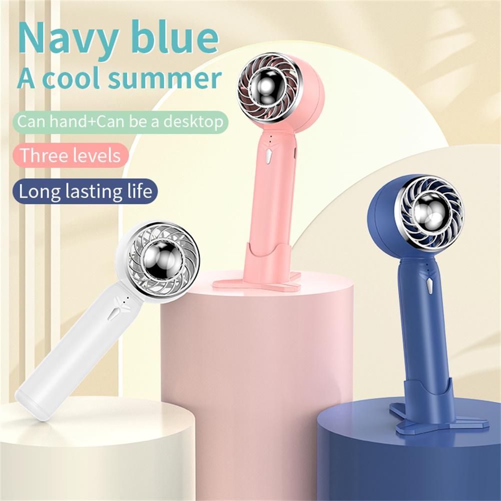 Przenośny ręczny wentylator Usb akumulator szybki mini wiatrak biurowy 2000mah o dużej pojemności