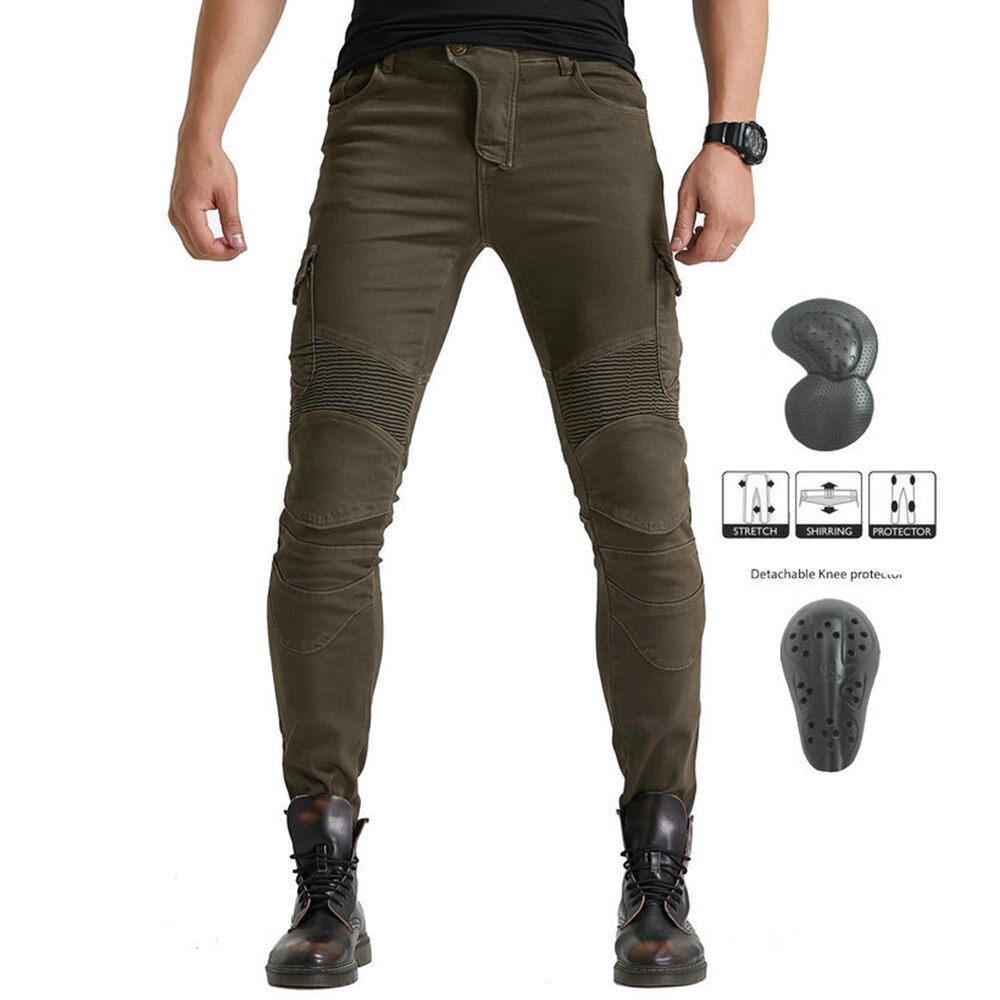 Motorcycle Pants Anti-fall Motocross Pants Moto Pantalon Biker Jean Motorbike Trousers With CE Protection For Men Women