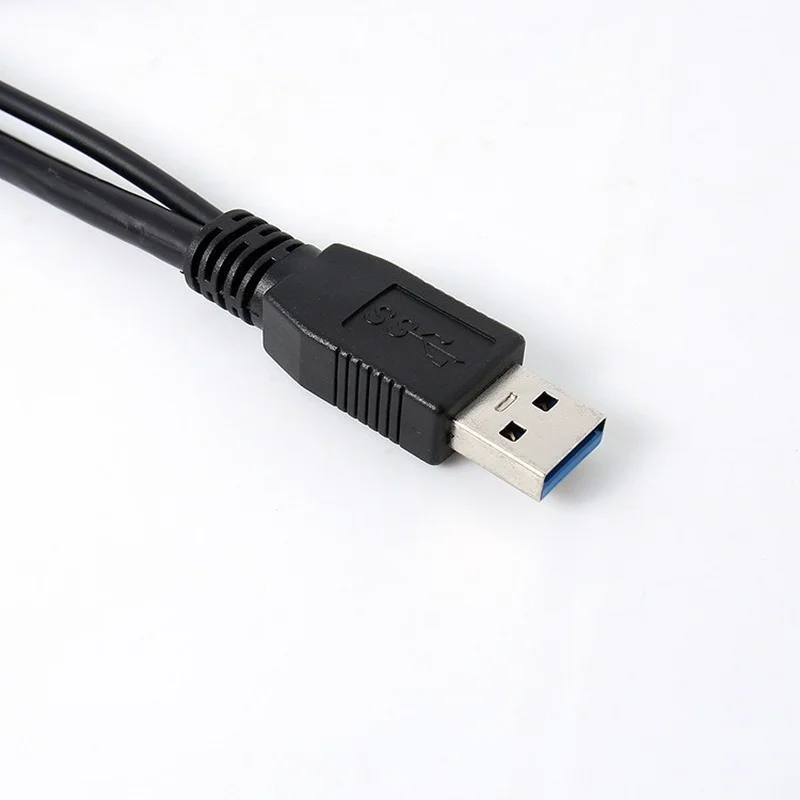 HDD USB 3.0 tipo A a Micro B Y Cable USB3.0 Cable de datos para cables de datos de disco duro móvil externo