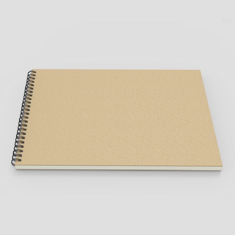 A4 Men Sketchbook School Notebook Male Body Outline Template Drawing Pad Block, Double-sided 50 Sheets Paper