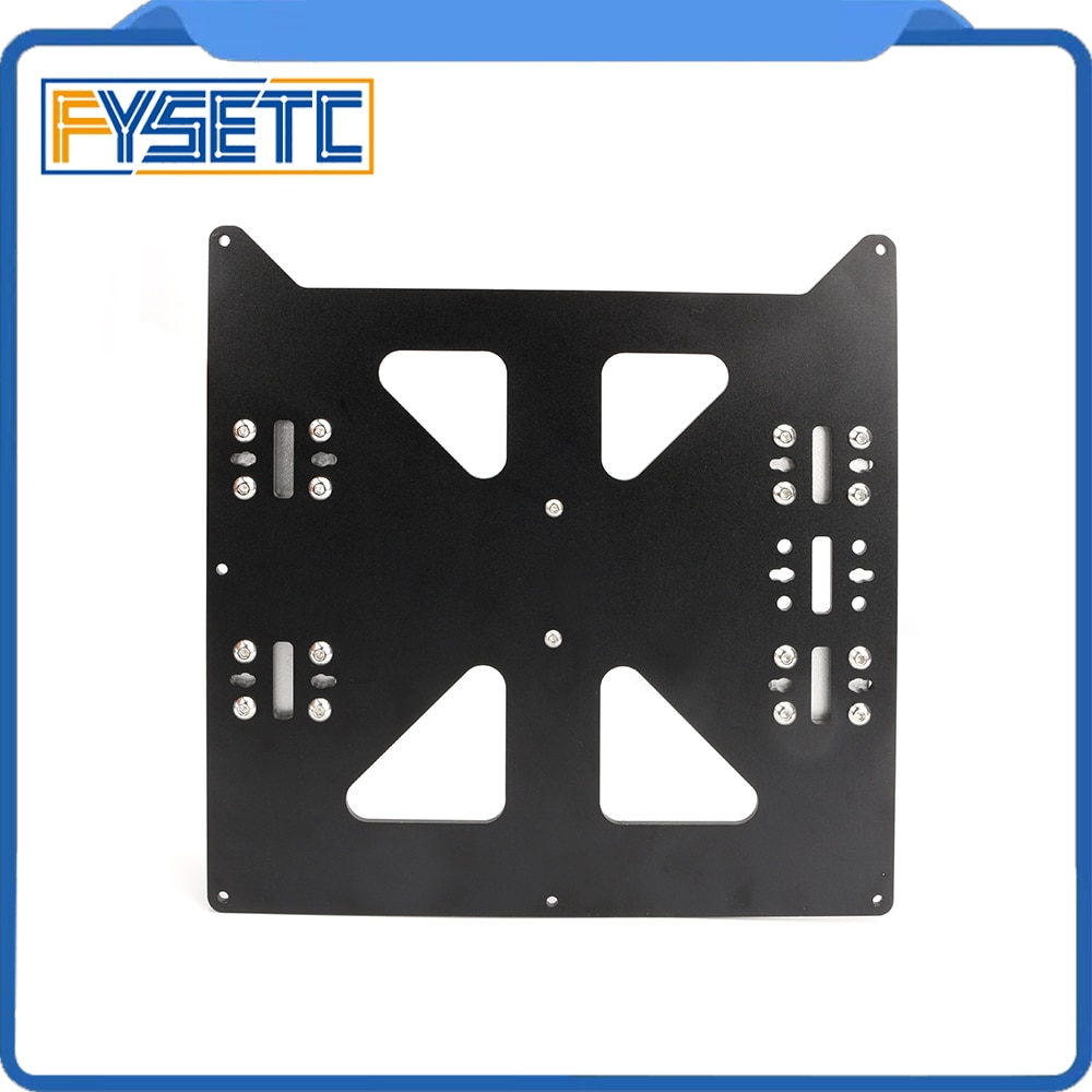 Aluminum Y Carriage Anodized Plate With SC8UU pgrade Prusa i3 V2 Bed Support Plate For Prusa i3 RepRap DIY 3D Printer parts
