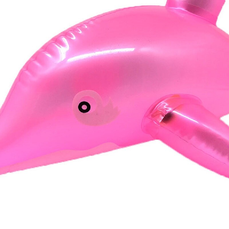 Baby Inflatable PVC Cute Dolphin Toy Swimming Pool Accessories