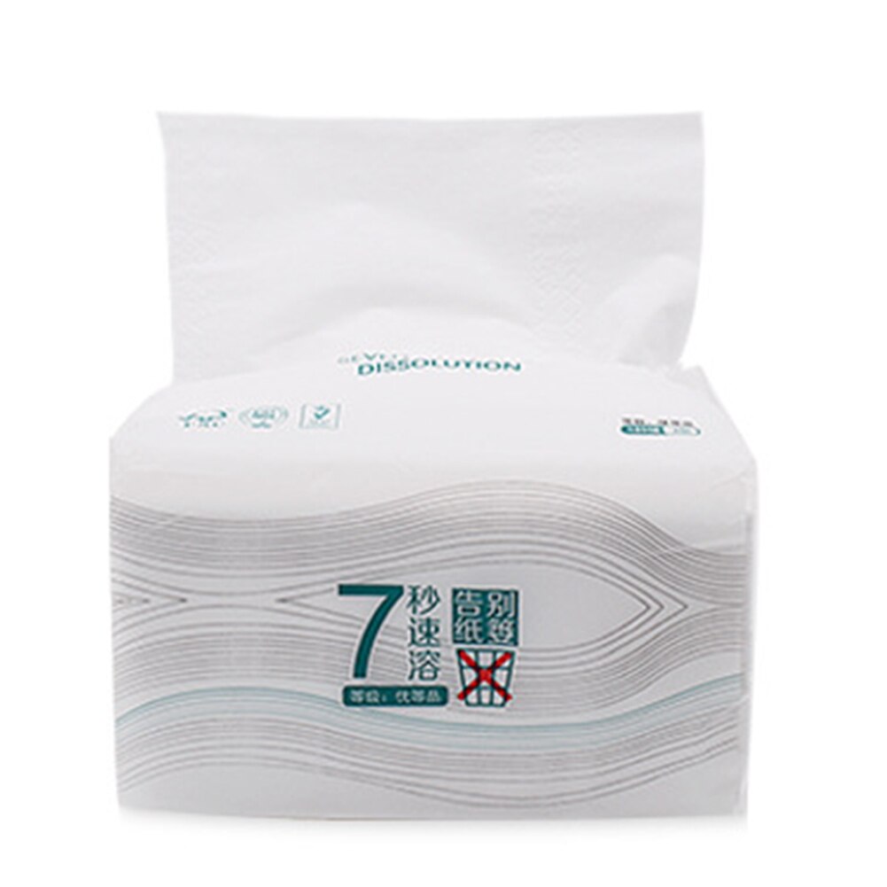 Clean Soft Paper Extraction Tissue Wood Pulp Paper 150 Pumping 3-ply for Home Office Toilet WH998