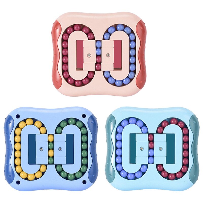 Creatieve Roterende Mini Ball Cube Voor Kinderen Vinger Intelligentie Gyroscoop Disc Kids Vroege Educatief Hersenen Ontwikkeling Speelgoed