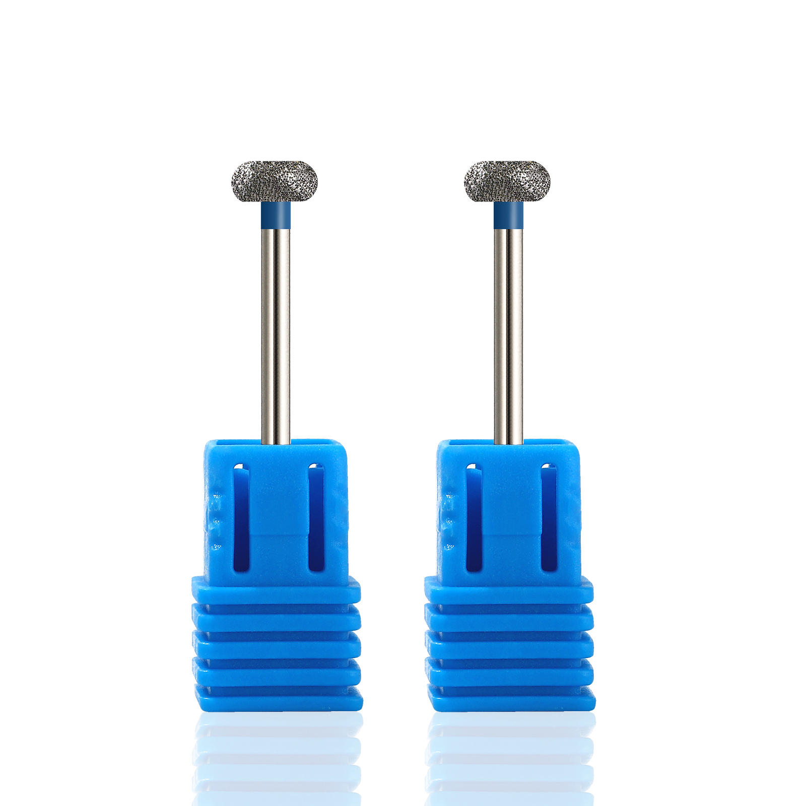 2 sztuk/partia diamentowe wiertła robić paznokci frez obrotowy bełkotać skórek czyste bity aparatura robić manicure pilniki...: mały(2szt)