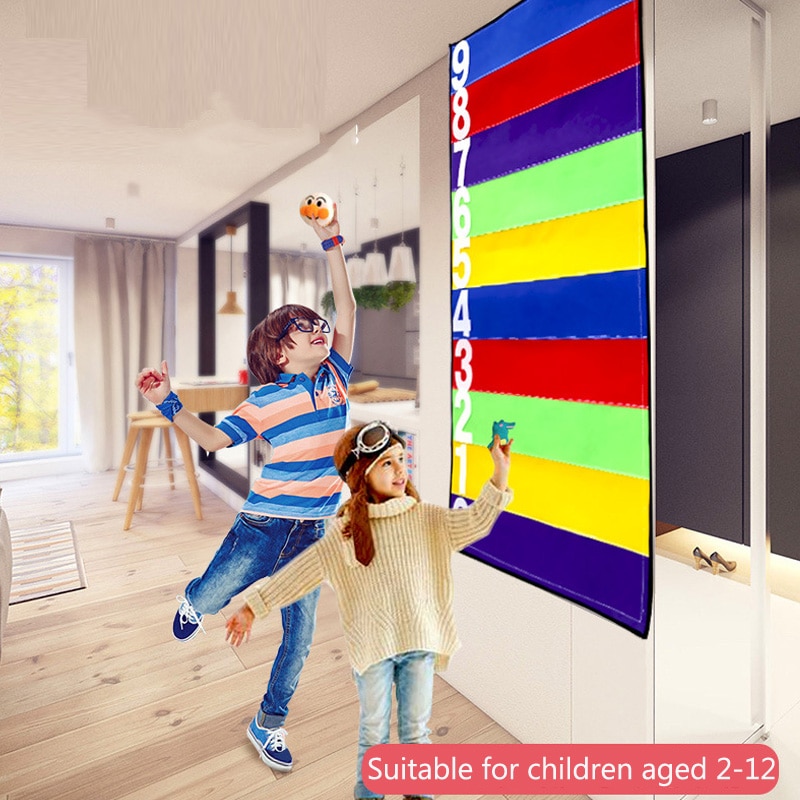 50CM Kids Height Sports Jumping Growth Blanket Height Measure Tool Toys for Children Home Touch Height Tester Sports Game Toys