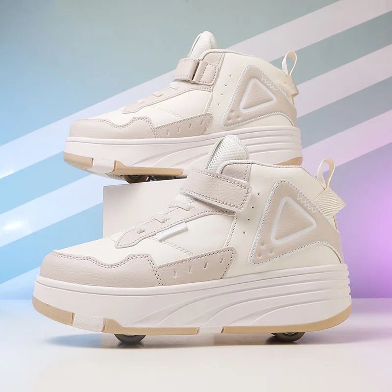 Children's Four-Wheel Inline Skates Double Row Roller Skating Shoes Unisex Kids' Roller Blades Adult Roller Sports Entertainment