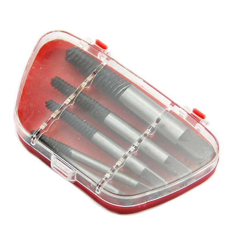 5Pc Screw Extractor Out Remover Set 3Mm- 18Mm With 5Pcs Set Security Bit Set Tamper Proof Screwdriver Drill Bit