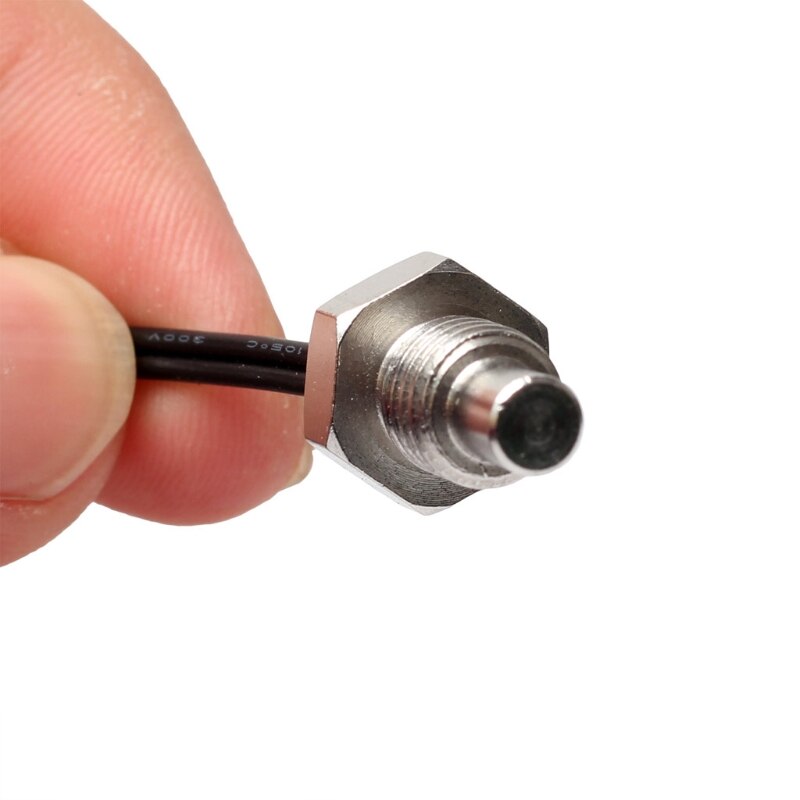 NTC 10K Thermistor Temperature Sensor M8 Thread Probe Cable 1m 2m 3m Waterproof