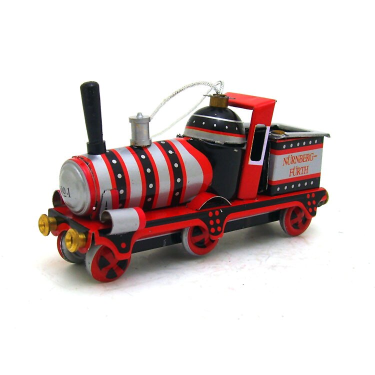 Antique Style Childhood Memory Toys Tin toys Metal Train Models Christmas Pendent Decoration MF411