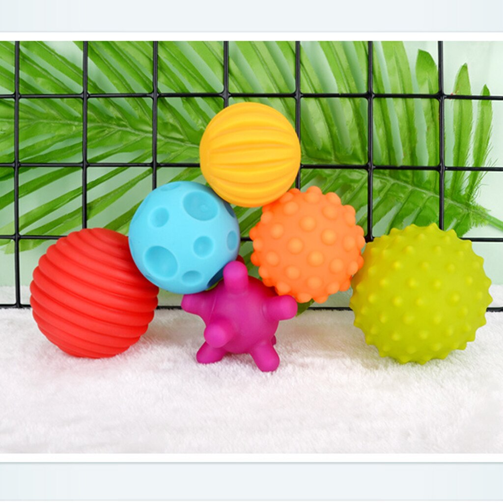 Baby Textured Balls TPU Children Massage Grasping Skills