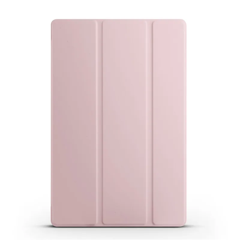 Funda para Lenovo Tab P11 Plus, Funda de 11 pulgadas con tres pliegues de cuero PU, soporte trasero suave para tableta para Lenovo Tab P11, Funda tb j616f j606f j606l: 12,4 / Morado
