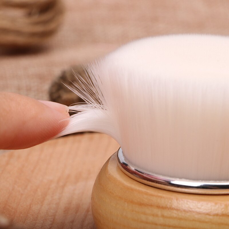 Ansigtsrens børste vask dybderensende bløde fibre mild ansigtsrens massager ansigtspleje hudpore ren børste